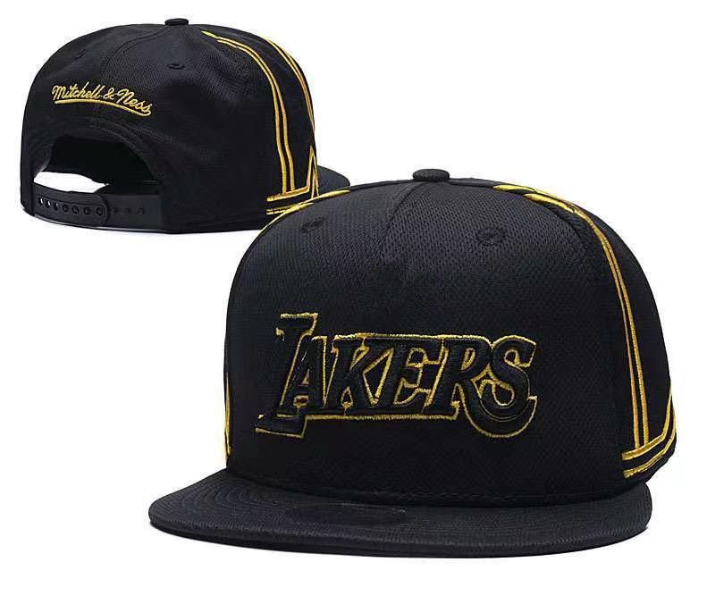 2022 NBA Los Angeles Lakers Hat TX 04252->->Sports Caps